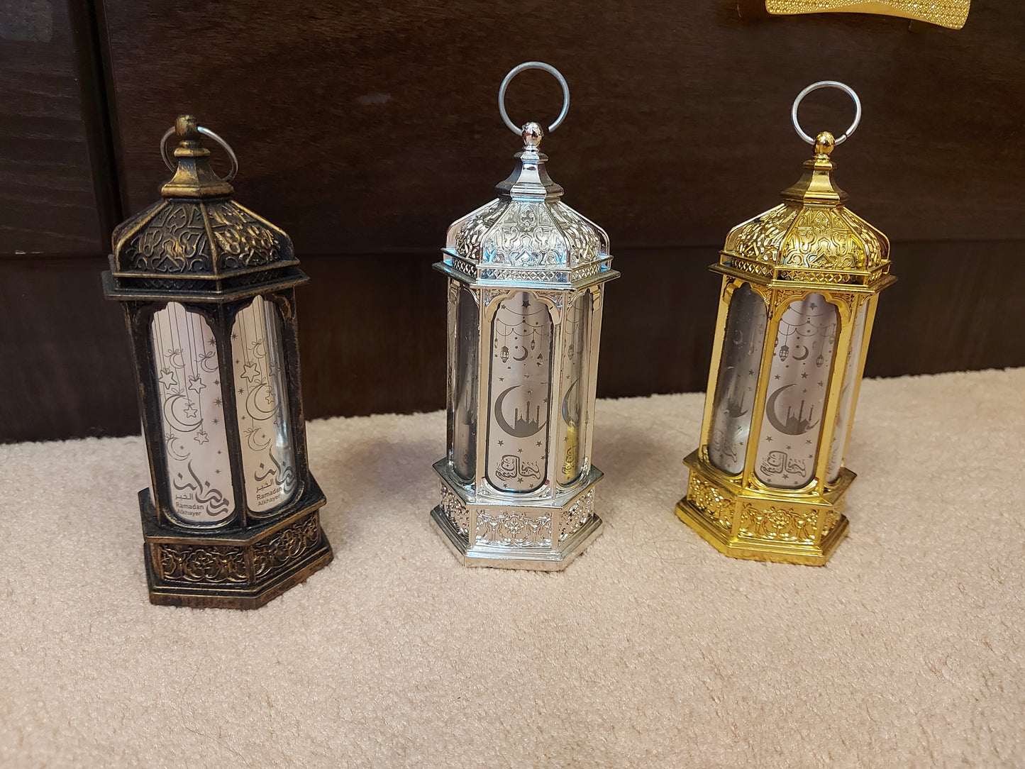 Ramadan Lantern in 3 colors