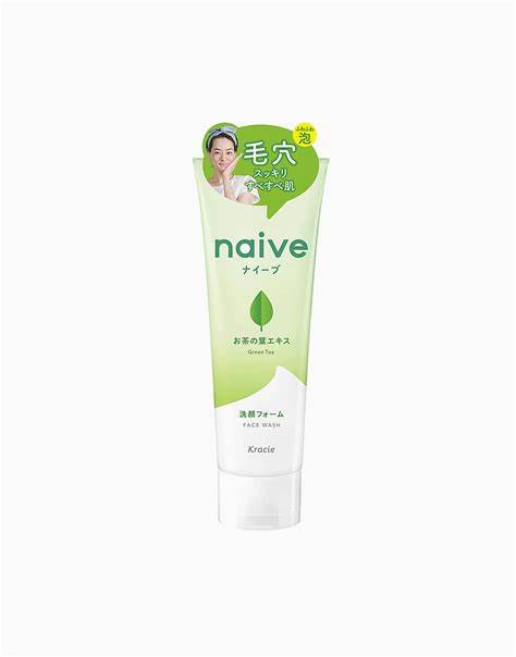 NAIVE, makeup removal face wash