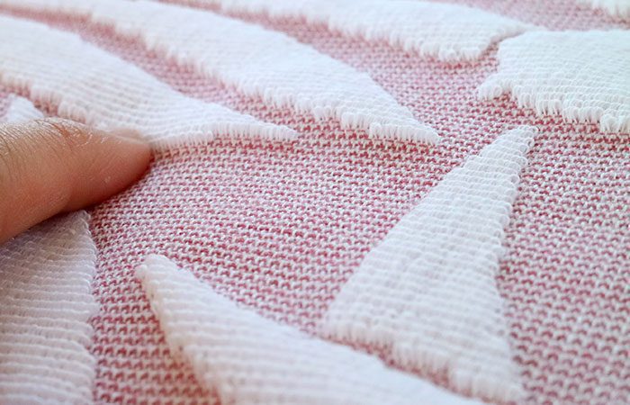 Jacquard-Woven Towel Blanket