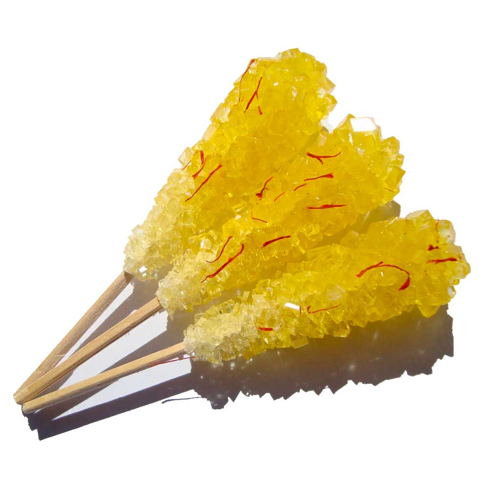 Crystal Sugar with Saffron